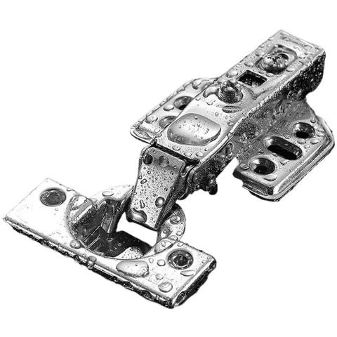 Stainless Steel Door Hinge With Hydraulic Damper Soft Close For Cabinet Doors And Cupboards Built To Last Easy Install 1 Piece Reliable