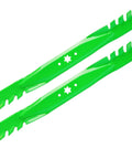 High Quality Mulching Blades Set For 42 Inch Mower Deck Fits Pony Bronco Xt1 Lt42 Zt1 Lawn Mowers Replaces Oem 942-04308 942-0616