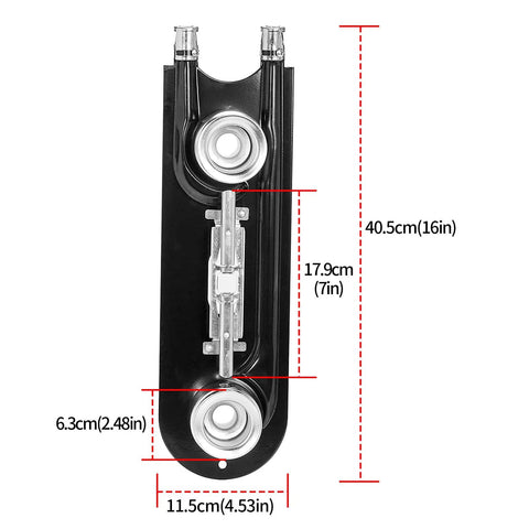 2 Pack Double Burner Head Gas Burner Replacement Part For Magic Chef Appliances Compatible With AP5180469 W10124421 1430218