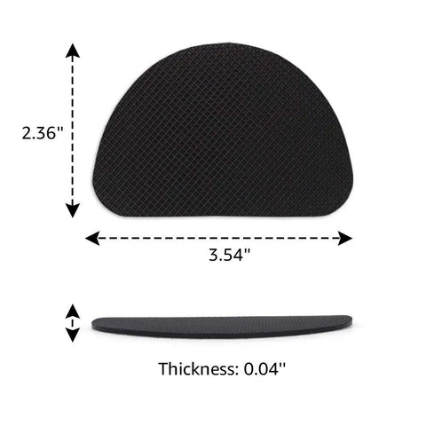 Silicone Non Slip Shoe Pads With Self Adhesive Grip For Quiet Walk In Heels And Boots Muffle Loud Clack Odorless Noise Reduction Sole Protectors