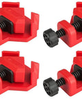 4 Pack Right Angle Corner Clamps For Cabinet Making And Box Assembly, 90 Degree Quick Positioning Squares, Woodworking Clamps