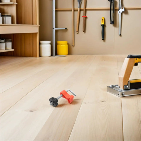 Grab These Sweet 12 Pc Right Angle Clamps For Stone Wood Slabs And Granite to nail perfect masonry joints on wooden floor.