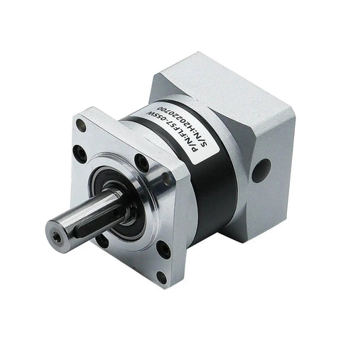 Premium High Precision Planetary Gearbox And Speed Reducer Built For Nema23 57 Stepper Motors With 8mm Input And 14mm Output, detailed view.