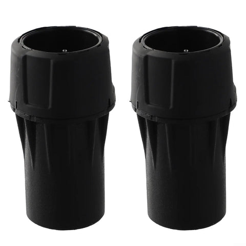 Heavy Duty Dwv9000 Quick Connector 1-1/4 Inch Adapter for Dust Collection Systems, black ABS plastic, 2 pack