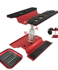 Aluminum RC Car Repair Stand With 360 Degree Rotation, Pro Grade Build, Adjustable Height 112mm to 168mm, Screw Tray And Anti Slip Feet