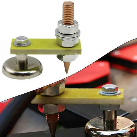 Light Duty Welder Magnetic Holding Kit With Four Rare Earth Magnets Delivers Up To 3 Kg Suction For Substructure Welding, adjustable angle magnet holding steel parts