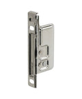 Heavy Duty Nickel Plated Steel Drawer Slide Brackets Clip On Front Fixing With Included Screws For No Sweat Cabinet Setup and Straight Up Reliable Drawer Glide Replacement Parts side view of the bracket