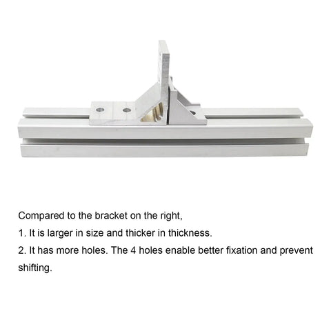10 Pack 1 Inch Slot Aluminum Corner Brackets For 1010 And 2525 Extrusions With M6 Bolts And Nuts in use