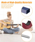 Guitar Luthier Tool Kit For Pro DIY Setup And Repair Leveling Beam and accessories next to person playing guitar