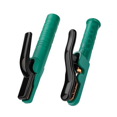 Heavy Duty Welding Electrode Holders And Clamps With 800A High Conductivity Copper Jaws For Industrial Jobsites Steel Fabrication