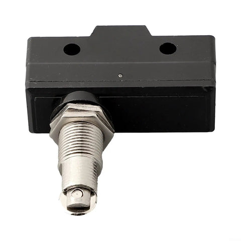 Built Tough Industrial Limit Switch LXW5 Series Push Plunger Actuated Momentary SPDT 10A AC 380V And DC 220V Metal Housing For Machine Control Panel Mounting, black threaded plunger