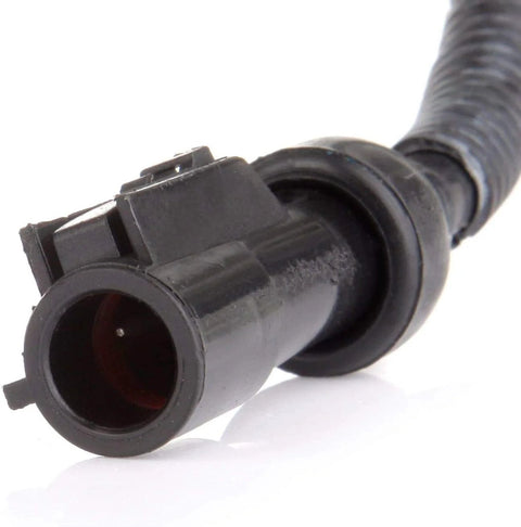 Close-up of ABS sensor for Pair Front Wheel Hub Bearing Assembly For Ford Ranger 1998 1999 2000 And Mazda B4000 1998 1999 2000 4x4 ABS 5 Lug 3 Bolt Triangular Flange Replacement