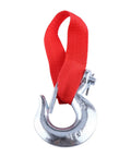 Heavy Duty Fabater 4000 Lb Electric Winch With Steel Cable And Three Stage Planetary Gear System For Off Road Recovery Jobs On Trucks And Trailers That Gets You Outta The Muck Fast! hook with red strap