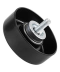 Heavy-Duty LS Drive Serpentine Belt Idler Pulley for 4.8 5.3 6.0 6.2L Chevy Silverado GMC Sierra close-up view