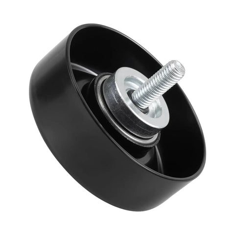 Heavy-Duty LS Drive Serpentine Belt Idler Pulley for 4.8 5.3 6.0 6.2L Chevy Silverado GMC Sierra close-up view