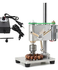 Compact Mini Drill Press Portable Bench Top Electric Tool For Metal Wood Jewelry Diy Crafts Precision Drilling Up To 4500Rpm with accessories.