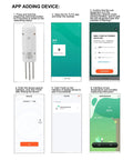 Instructions for adding Plant Monitor Soil Test Kit for Indoor Outdoor Gardens, Bluetooth and Zigbee Smart Plant Sensor to app.