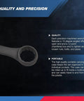 Jumbo Metric Combination Wrench Set, 16 Piece From 6 mm To 32 Mm, Heavy Duty Build With Raised Panel Construction