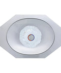 Top view of Avante Style Trim Kit for Price Pfister tub and shower faucets, showing escutcheon plate and crystal handle