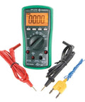 Digital Multimeter With Auto And Manual Ranging And Non Contact Voltage Detection 6000 Count LCD Capacitance 1KV AC DC Pro Tester