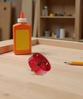 Bi Metal Hole Saw Kit with Drill Bit and Dust Collector Quick Release System 4 1 4 Inch for drywall and metal sheets on table
