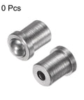 Bulk Pack Of 10 3Mm By 4Mm Top Shelf 304 Stainless Steel Ball Spring Plungers For Cabinet Doors Drawers Clamps Machinery Solid As A Rock Snappy Click Furniture Gear, showing two stainless steel plungers.