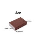 Premium Sponge Emery Cloth Sanding Blocks Set 6pcs 220 Grit Buffing Pads And Diamond Polishing Pads size dimensions