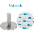 3M adhesive backing of 16 Inch Stainless Steel Towel Bar With 3M Self Adhesive Wall Mount No Drill Brushed Nickel For Bathroom And RV