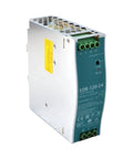 24V 5A DIN Rail Power Supply, 120W, Universal 90-264 VAC Input, Efficiency Up To 87.5%, Output Adjustable From 24 To 28V DC, Heavy-Duty 24V Power Supply For Industrial Control Panels, Automation And Networking Gear, side view