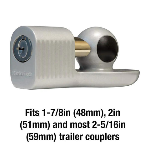 Heavy Duty Trailer Hitch Lock Fits One Seven Eighths Inch Two Inch And Most Two Five Sixteenths Inch Couplers Zinc Construction