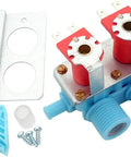 Upgraded Washer Water Inlet Valve For Kenmore And Whirlpool Washers Direct Replacement WP3967755 AP6009008 3967755, blue plastic valve