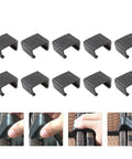 Easy Install No Fuss Outdoor Sofa Clips And Alignment Clamps For Sectional Rattan Furniture, 4.25cm connectors, shown in use