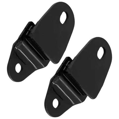 Kick Exhaust Muffler Mounting Kit With Durable Hangers Heavy Duty O-Rings And Springs For Yamaha Banshee YFZ350 Years 87 To 06, black steel hangers