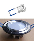 10 Pack Downlight Panel Lamp Spring Clips 18x25mm For LED Recessed Lighting Installations, Heavy Duty Iron Spring Brackets For Easy No Brainer Ceiling Lamp Mounting, metal clip and recessed downlight