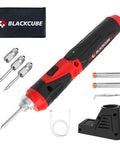 Cordless Soldering Iron Kit 4V Rechargeable With 2000mAh Lithium Battery, Rapid Heat Up, LED Spotlight, accessories included