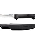 Pendleton Lite Hunter Fixed Blade Knife, 3.625-Inch Drop Point, German 4116 Stainless Steel, shown with Secure-Ex sheath