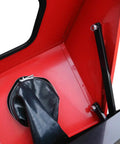 Interior view of 3 Gallon Heated Air Powered Parts Washer For Auto Shops Durable Steel Build Fast Heat Drying Efficient Performance