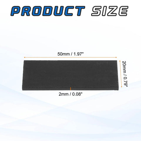 Pro Grade Graphite Blocks Plates For Melting Casting And Electrolysis 50x20x2mm Ingot Sheets Pack Of 5 High Purity Graphite Electrodes