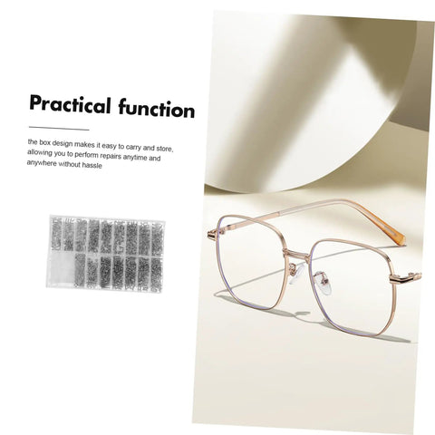 Stainless Steel Eyeglass Repair Kit With 1000 Tiny Screws Nuts And Washers In An Organized Storage Box With Multiple Sizes For Quick Eyewear.