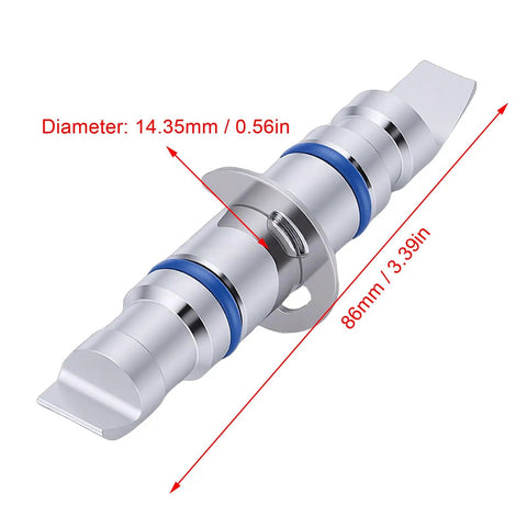 Top Tier Stainless Steel Alignment Wheel Clamps With Reversible Claw Rim Studs And Rubber Rings For Heavy Duty Garage Use And Hunter Replacement Kits, 86mm stud