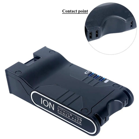M12 and M18 lithium ion battery charger replacement showing contact point for Milwaukee 12V-18V quick charge 3A output 10.8V-18V MAX