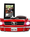 1964.5 Ford Mustang Floating Shelf Led Headlights Display With Tempered Glass For Vintage Car Decor And Man Cave Accessories
