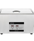 Pro Grade Heavy Duty Ultrasonic Cleaner With 30 Liter Heated Wash Tank And 600W Deep Soak Degreaser for cleaning parts.