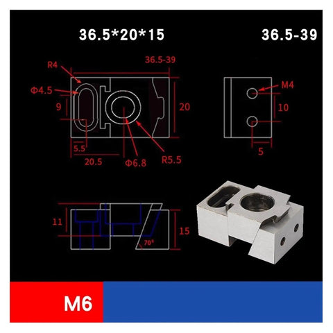 Premium Single-Sided Ok Clamp For CNC Machines With Multi-Station Pneumatic Machining Precision and Central Fixed Milling Accessory M6 size with detailed schematic.