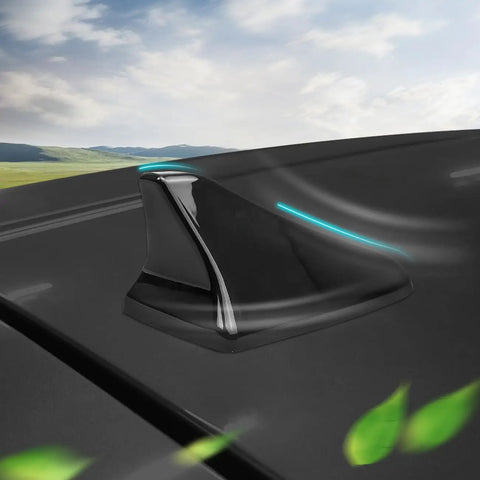 Shark Fin Antenna Cover Cap For Kia Optima Sonata Elantra And Genesis G80 Roof Aerial Base Replacement on car roof