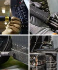 Ratcheting Multi-Bit Screwdriver 15-In-1 used in various tasks, showing on-handle bit storage and nut driver in action.