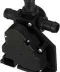Heavy Duty Hvac Heater Control Valve For Tesla Model X 2016 Through 2021, black plastic actuator with coolant hoses.