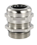 Stainless Steel Cable Gland NPT1 Waterproof IP68 Cord Grip Connector with Gasket and Locknut, adjustable 18-25mm diameter