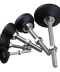 Solid As A Rock Heavy Duty Adjustable Furniture Levelers Stainless Steel Swivel Base Stabilizer Pads in various sizes.