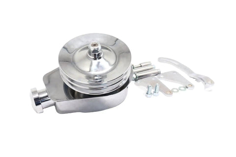 Power Steering Pump Seal Kit With Pulley And Double Groove Belt For Small Block Chevy GM Cars 1966 Through 1984 Replacement